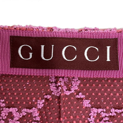 Gucci Skirt Size 36 S Women - 788955 Zaqh4 Pink and Red Knee Length Boucles