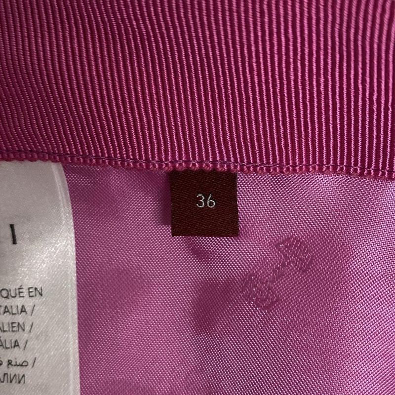 Gucci Skirt Size 36 S Women - 788955 Zaqh4 Pink and Red Knee Length Boucles