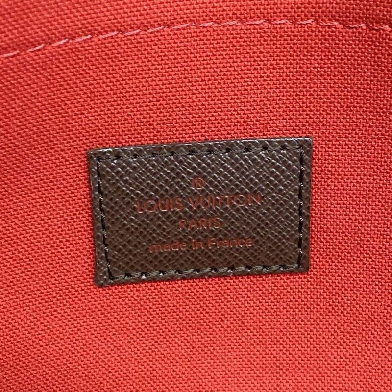 Louis Vuitton Shoulder Bag Damier Belem MM N51174 Ebène