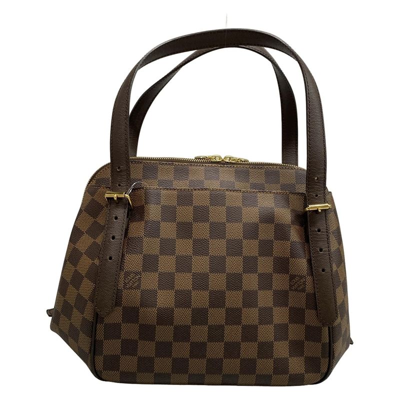 Louis Vuitton Shoulder Bag Damier Belem MM N51174 Ebène