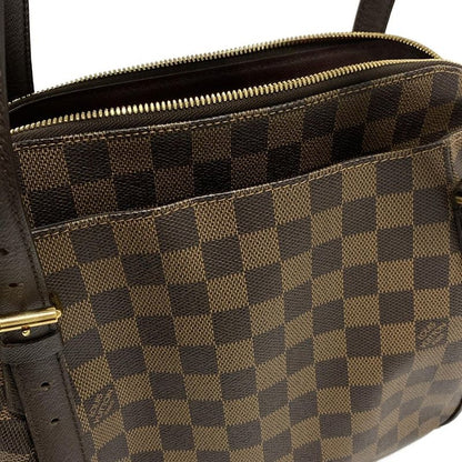 Louis Vuitton Shoulder Bag Damier Belem MM N51174 Ebène