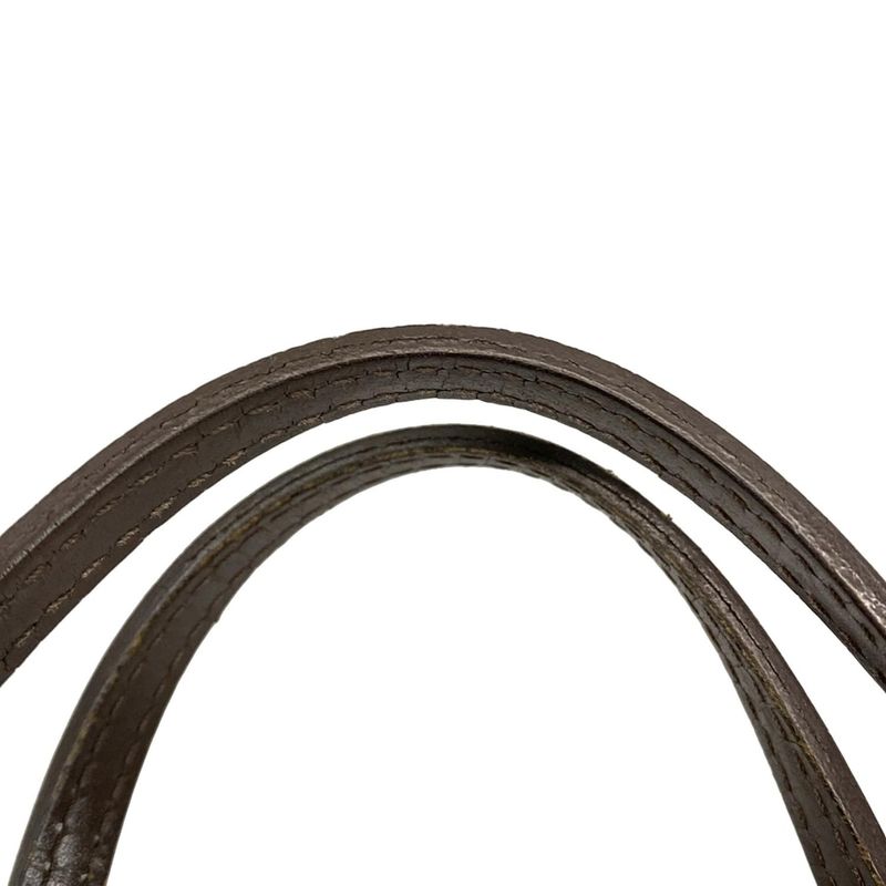 Louis Vuitton Damier Neverfull PM N51109 Ebène Tote Bag