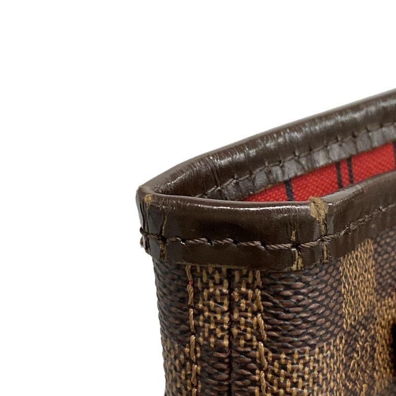 Louis Vuitton Damier Neverfull PM N51109 Ebène Tote Bag