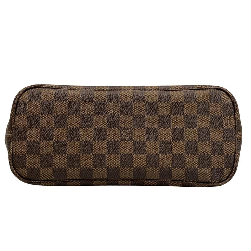 Louis Vuitton Damier Neverfull PM N51109 Ebène Tote Bag