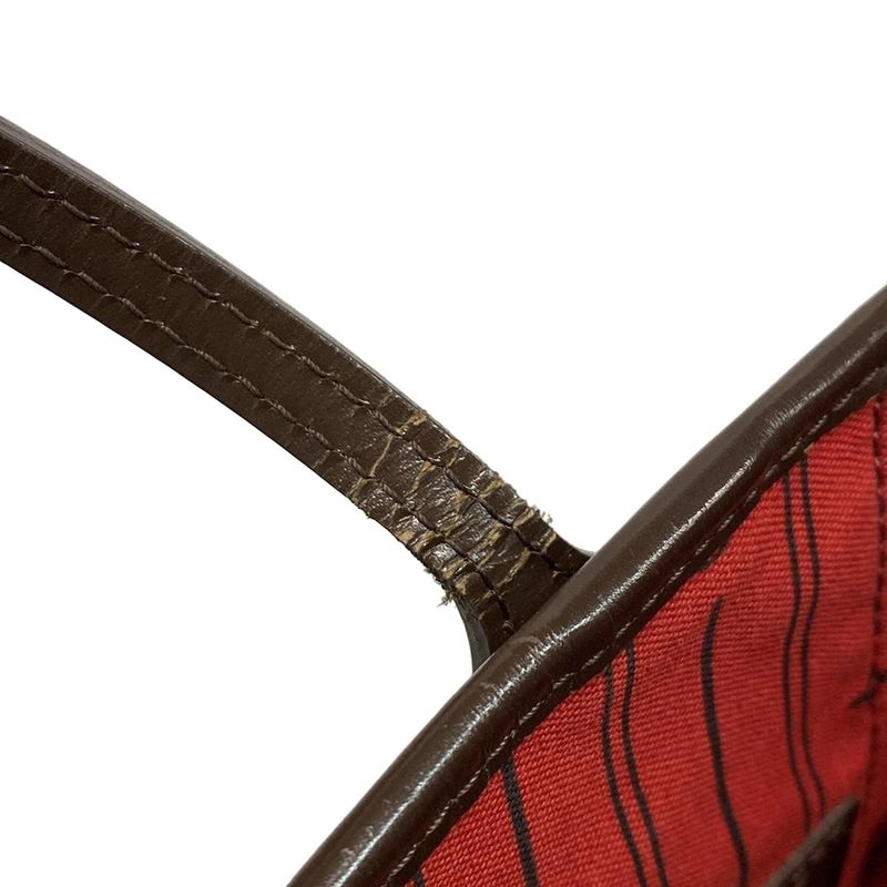 Louis Vuitton Damier Neverfull PM N51109 Ebène Tote Bag