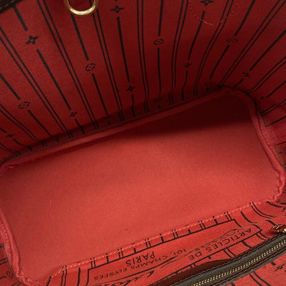 Louis Vuitton Damier Neverfull PM N51109 Ebène Tote Bag