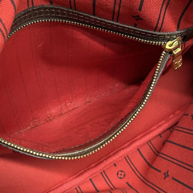 Louis Vuitton Damier Neverfull PM N51109 Ebène Tote Bag