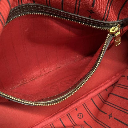 Louis Vuitton Damier Neverfull PM N51109 Ebène Tote Bag