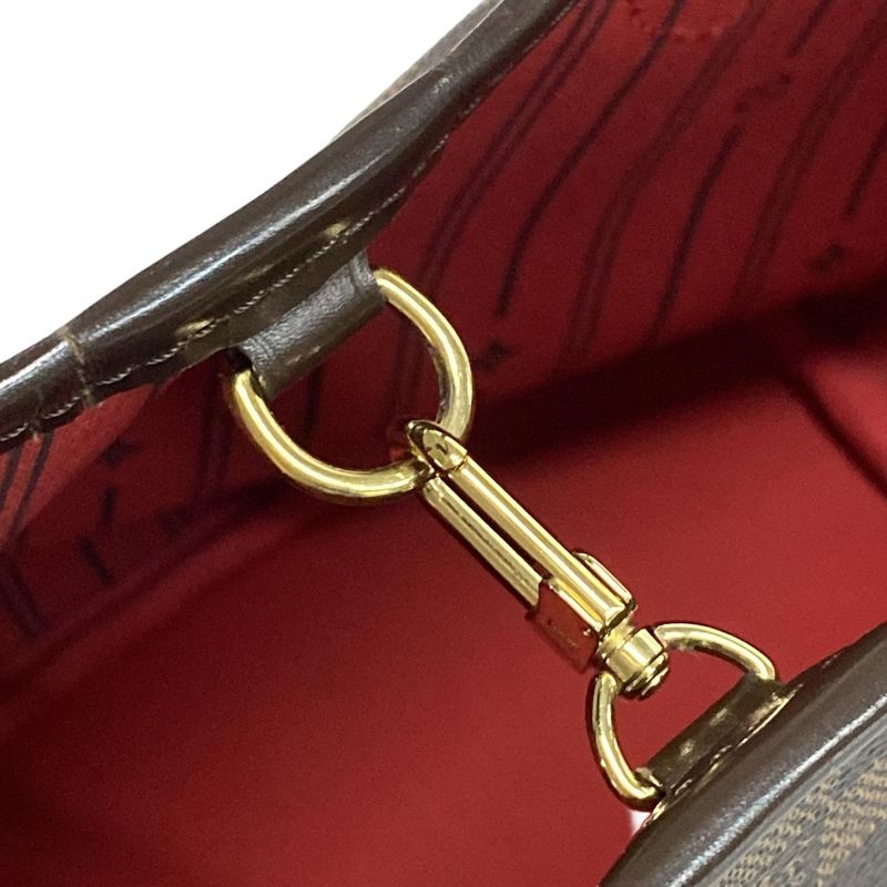 Louis Vuitton Damier Neverfull PM N51109 Ebène Tote Bag