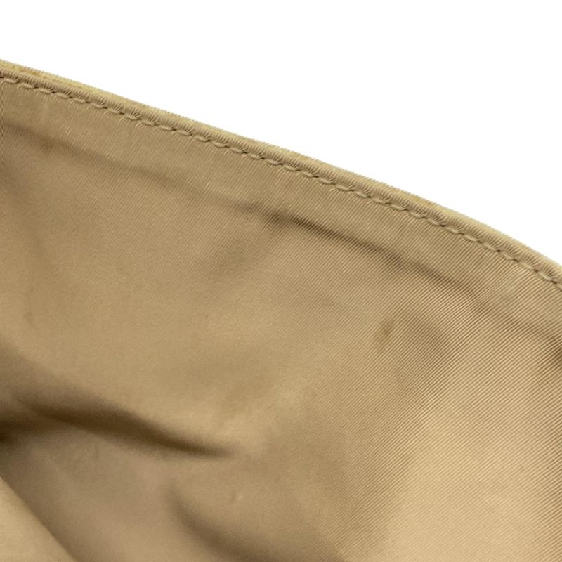 Dior Christian Dior Shoulder Bag Flower Ivory X Brown X Multi Leather