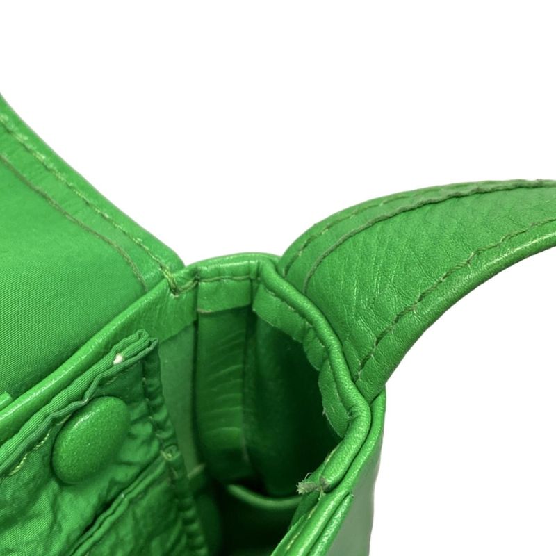 Bottega Veneta Shoulder Bag Candy Cassette Paraquito (Green) Mini Bag Leather