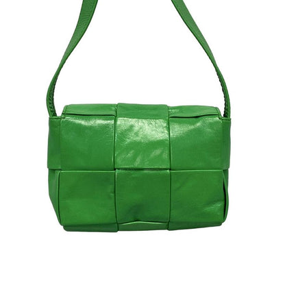Bottega Veneta Shoulder Bag Candy Cassette Paraquito (Green) Mini Bag Leather