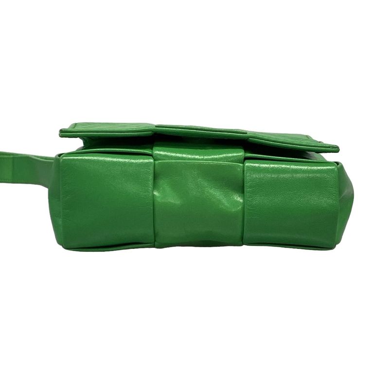 Bottega Veneta Shoulder Bag Candy Cassette Paraquito (Green) Mini Bag Leather