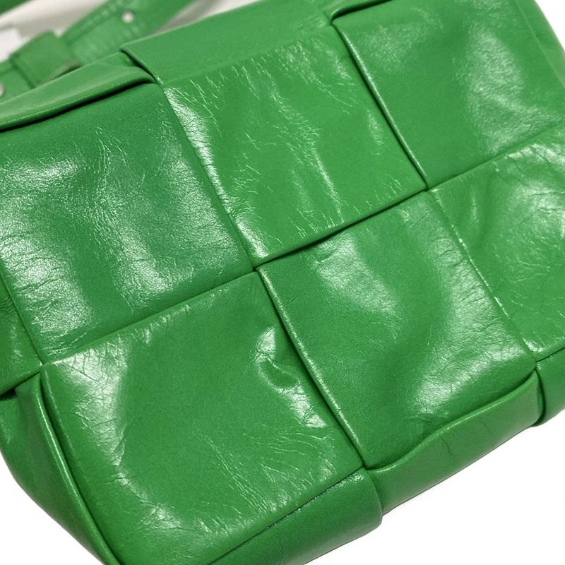 Bottega Veneta Shoulder Bag Candy Cassette Paraquito (Green) Mini Bag Leather