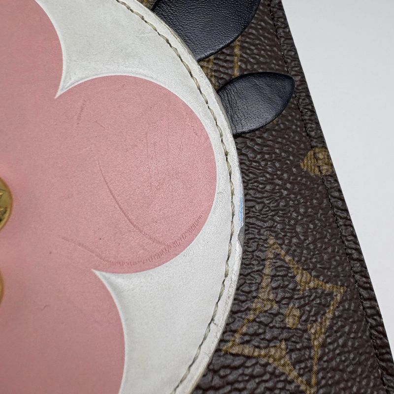 Louis Vuitton Zippy Wallet Lovely Bird Long Wallet Monogram Rose Ballerine