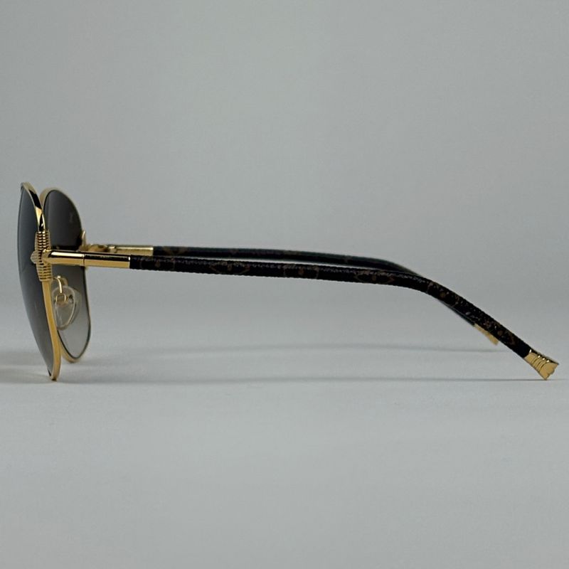 Louis Vuitton Viola Sunglass Es Gradient Eyewear Sunglass Es Metal Monogram Gold