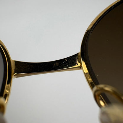 Louis Vuitton Viola Sunglass Es Gradient Eyewear Sunglass Es Metal Monogram Gold