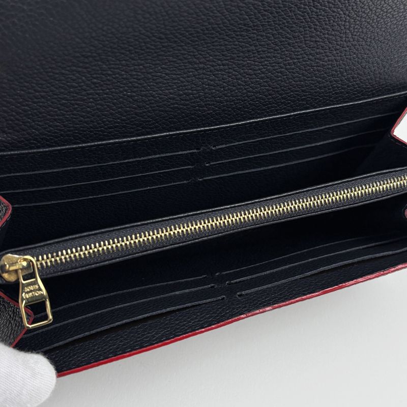 Louis Vuitton Portefeuille Sarah Billfold Coin Purse Long Wallet Monogram