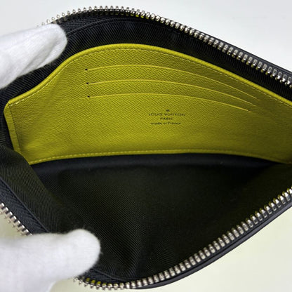 Louis Vuitton Pochette Discovery PM Neon Wallet Card Pouch Taigarama Jeanne