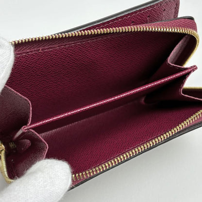 Louis Vuitton Portefeuille Roux Card Holder Billfold Coin Purse Bifold Wallet