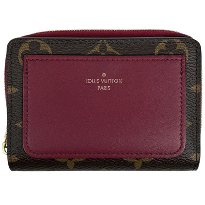Louis Vuitton Portefeuille Roux Card Holder Billfold Coin Purse Bifold Wallet