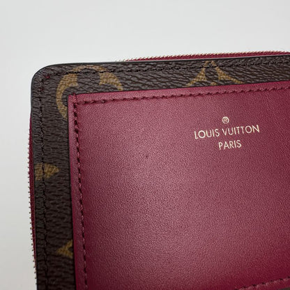 Louis Vuitton Portefeuille Roux Card Holder Billfold Coin Purse Bifold Wallet