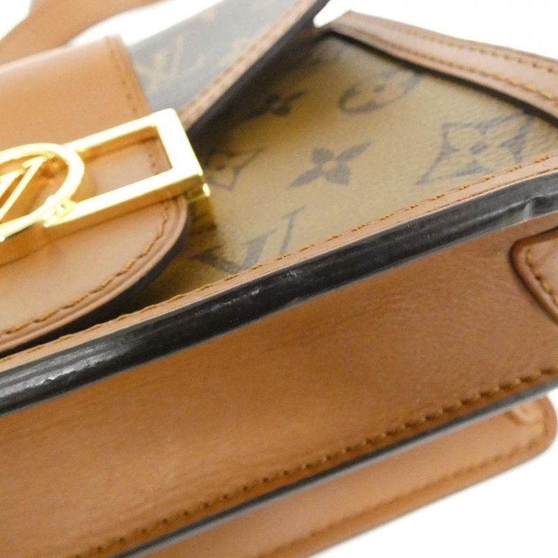 Louis Vuitton Monogram Reverse Dauphine Mini M44580 Shoulder Bag