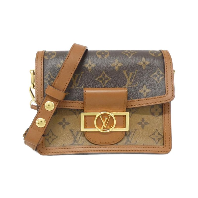 Louis Vuitton Monogram Reverse Dauphine Mini M44580 Shoulder Bag