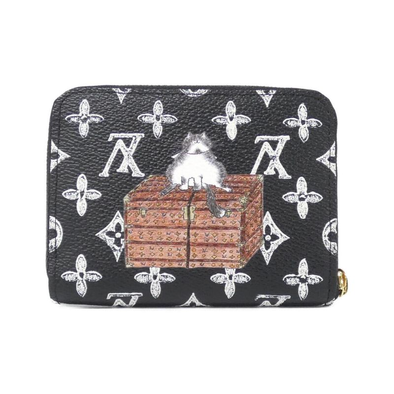 Louis Vuitton Catgram Zippy Coin Purse M63884 Coin Case