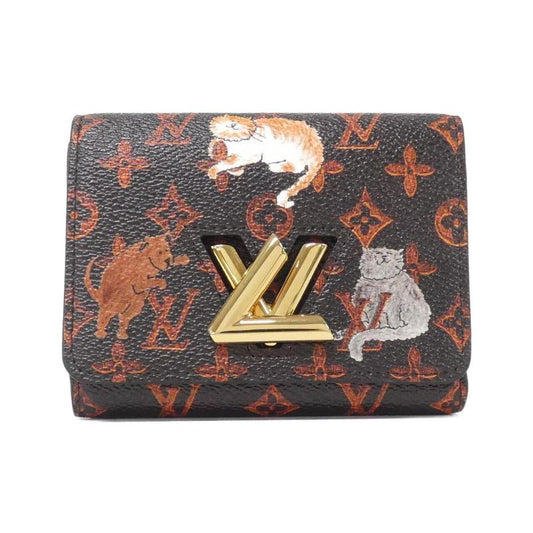 Louis Vuitton Catgram Portefeuille Twist Compact M63889 Wallet