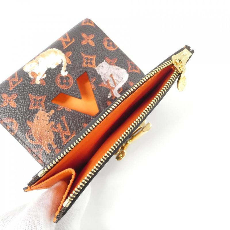 Louis Vuitton Catgram Portefeuille Twist Compact M63889 Wallet