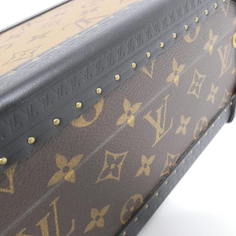 Louis Vuitton Monogram Reverse Coffret Tresor 24cm (9.45in) M20094 Jewelry Case