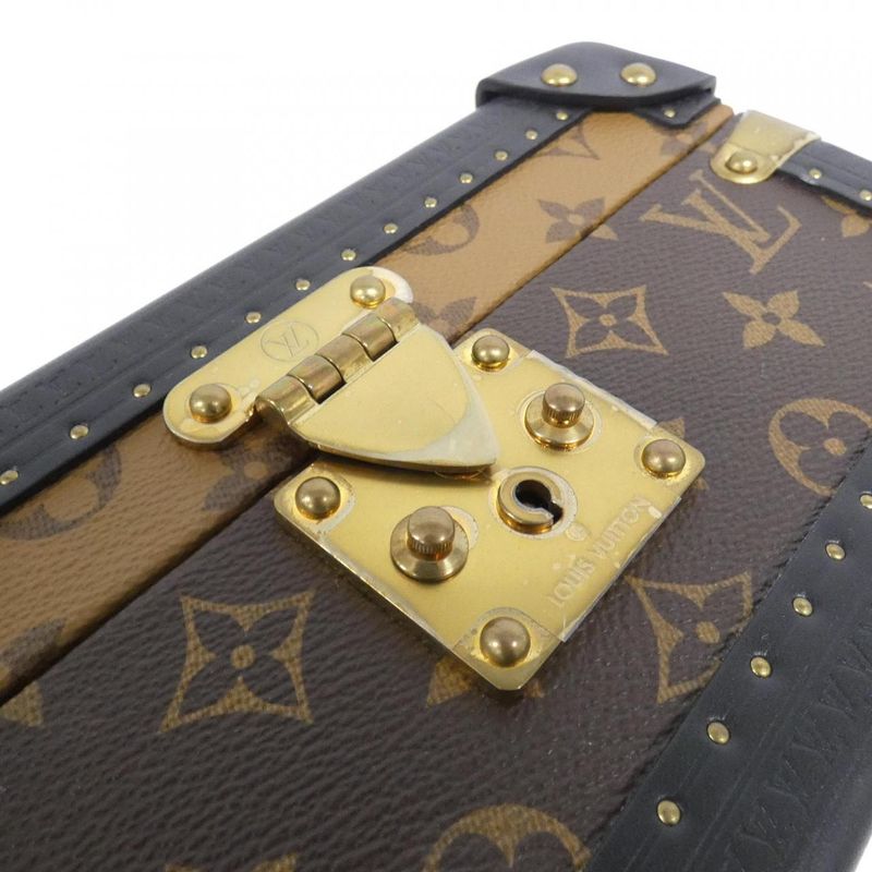 Louis Vuitton Monogram Reverse Coffret Tresor 24cm (9.45in) M20094 Jewelry Case