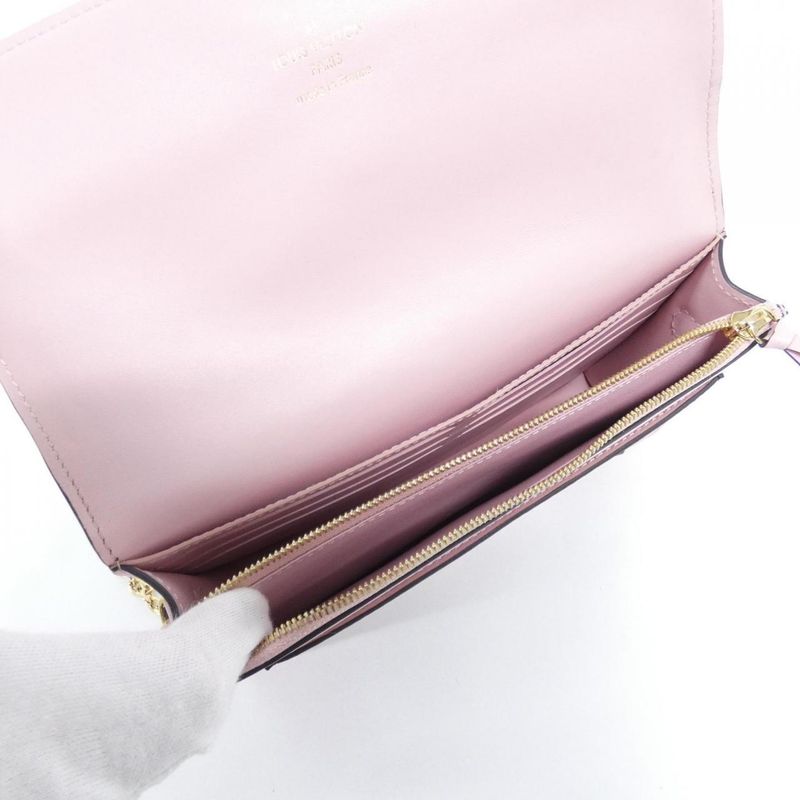 Louis Vuitton Monogram Portefeuille Fleur Chain M67405 Chain Wallet