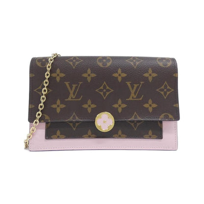 Louis Vuitton Monogram Portefeuille Fleur Chain M67405 Chain Wallet