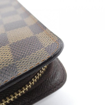 Louis Vuitton Damier Porte Monet Zip N61728 Wallet