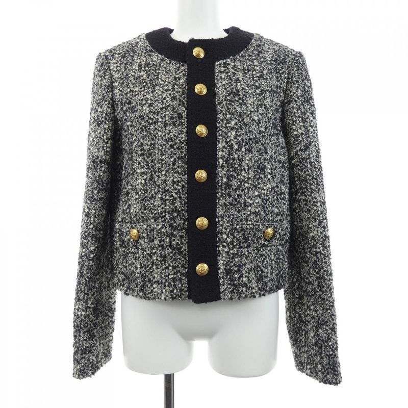 Celine 2v19f850o Collarless Jacket