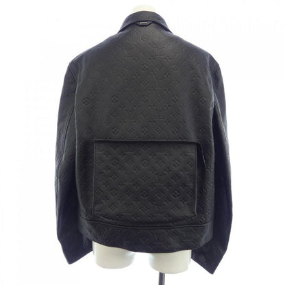 Louis Vuitton Monogram Embossed Utility Jacket Hil46eqxs Leather Jacket