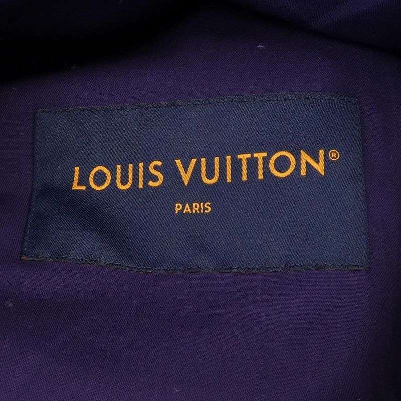 Louis Vuitton Workwear Monogram Embossed Suede Jacket Hol67wxd8 Leather Jacket
