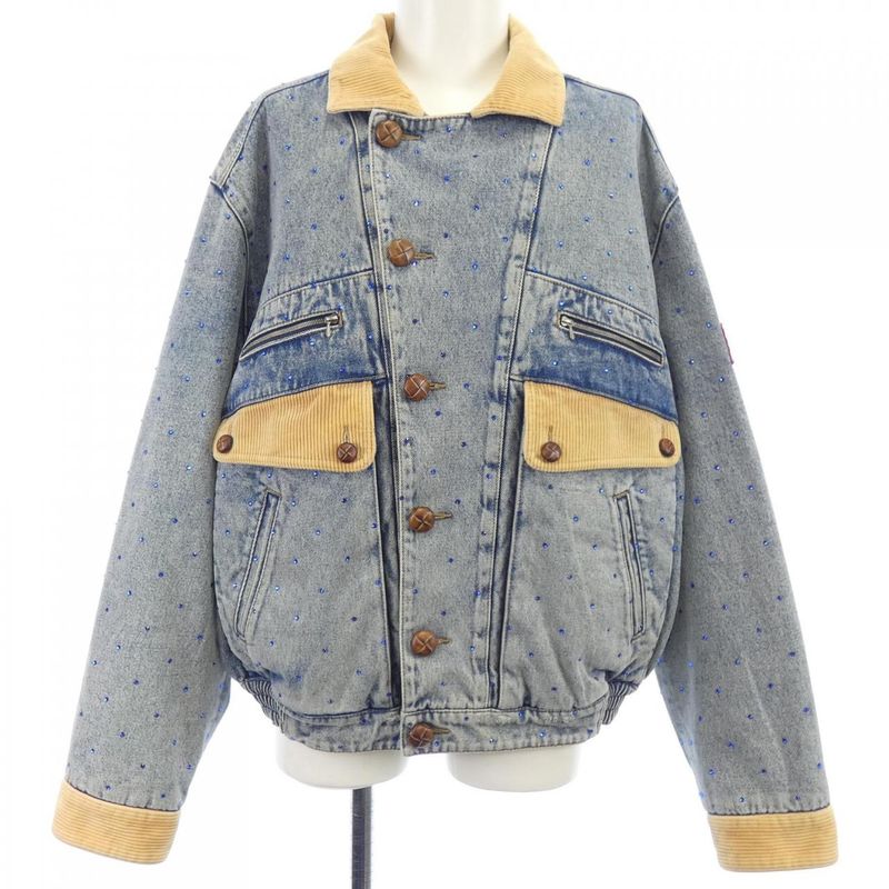 Gucci 554977-Xdaei Denim Jacket