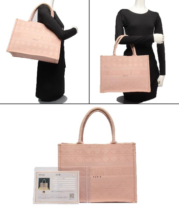 Christian Dior Tote Bag Book Tote Women Christian Dior