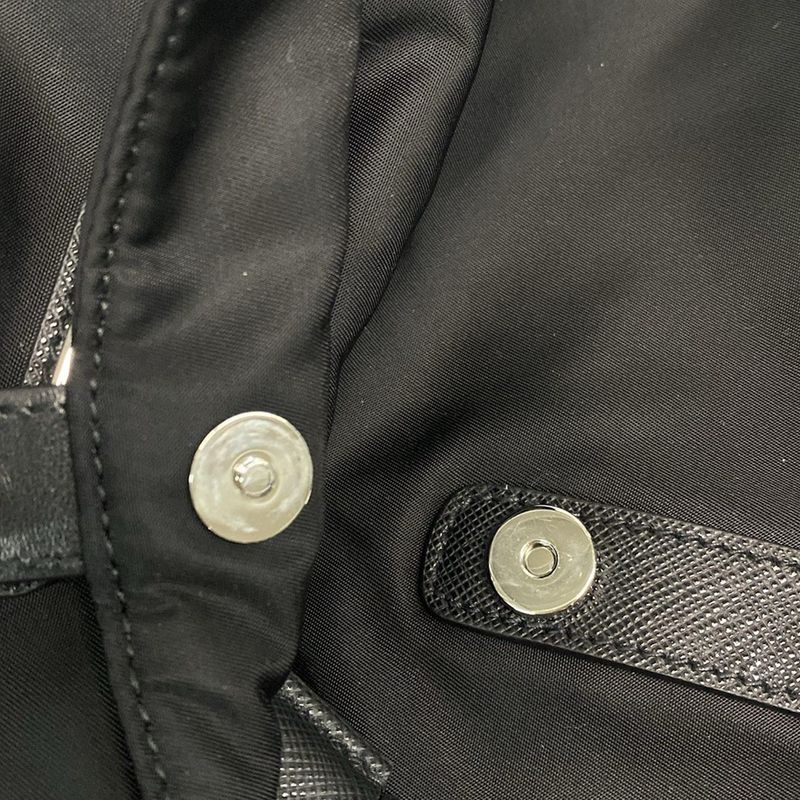 Prada Backpack Sac - Black Re-Nylon Leather