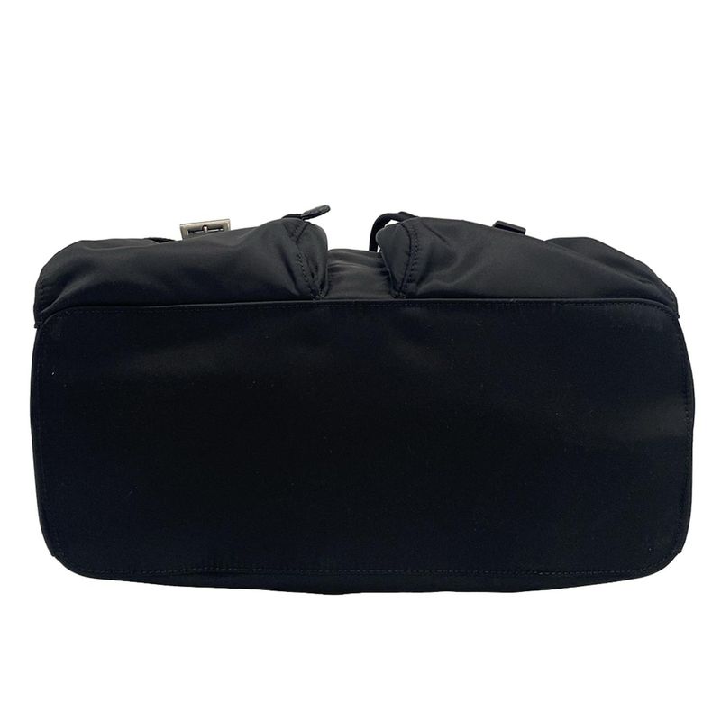 Prada Backpack Sac - Black Re-Nylon Leather