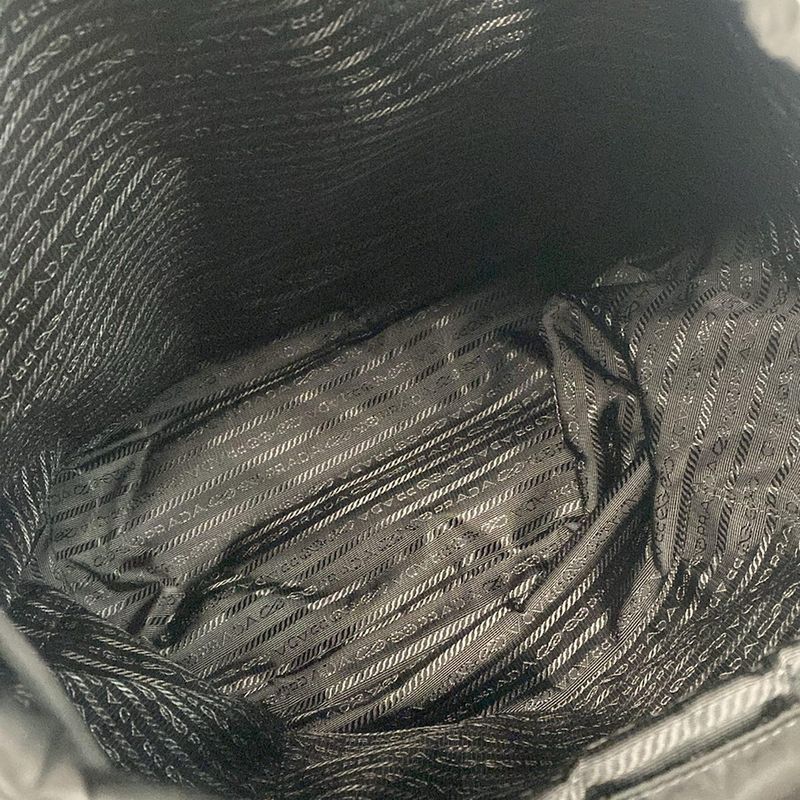 Prada Backpack Sac - Black Re-Nylon Leather