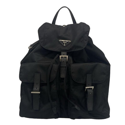 Prada Backpack Sac - Black Re-Nylon Leather