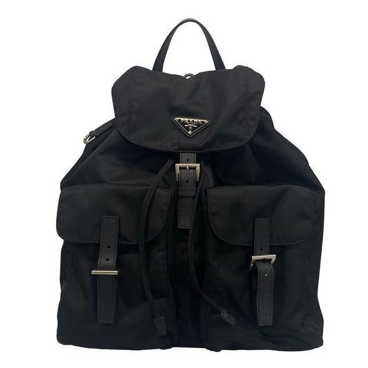 Prada Backpack Sac - Black Re-Nylon Leather