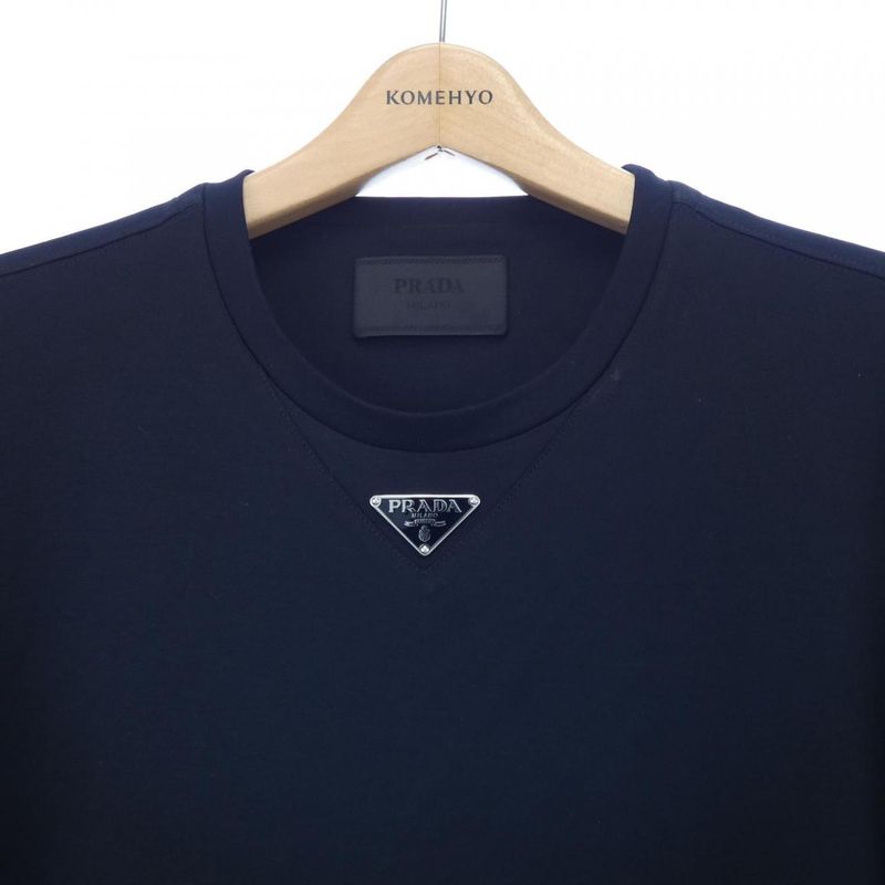 Prada Triangle Logo Ujn861 S232 240 T-Shirt