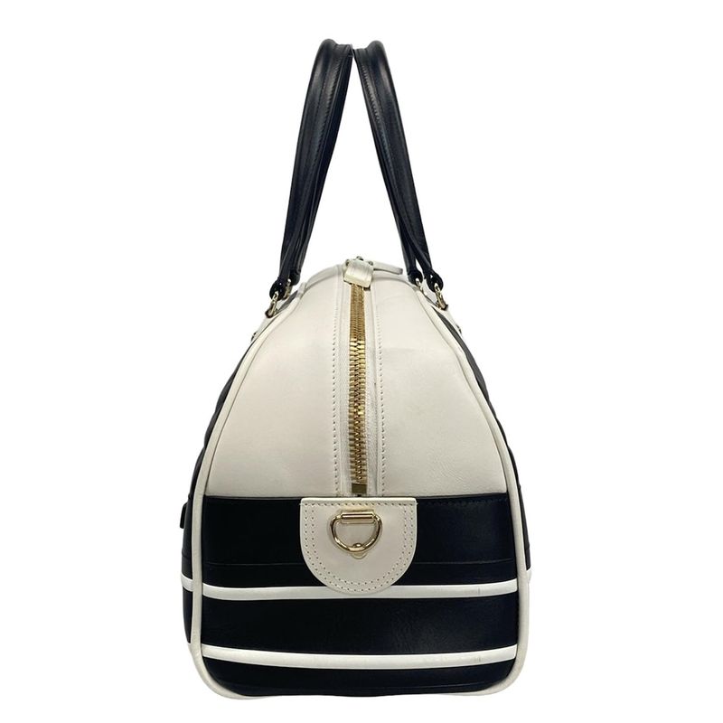 Dior Christian Dior Handbag Vibe Medium Beauring Bag Canage Stitching Black and