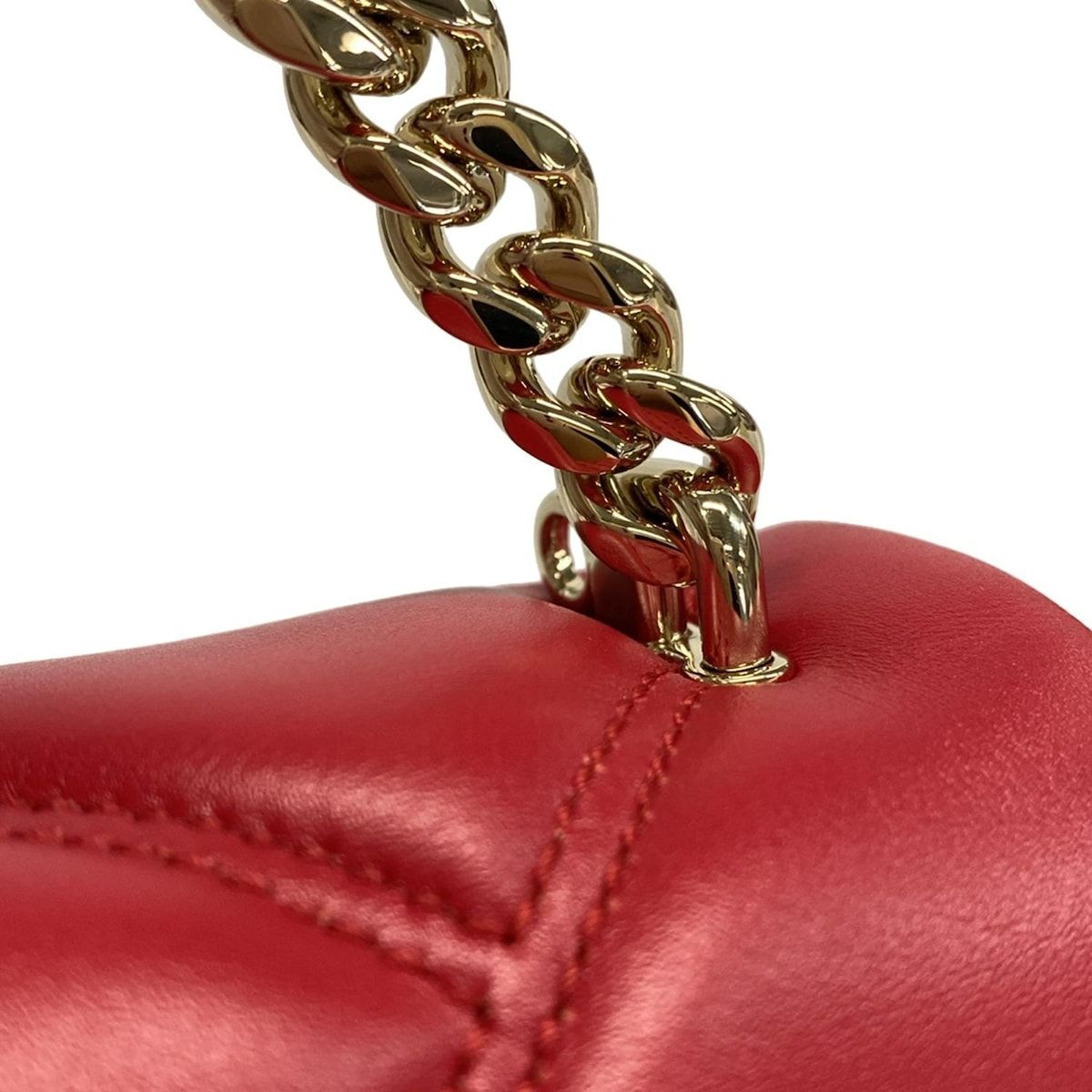 Bvlgari Handbag Excellent Condition Serpenti Forever Red Mini Bag/chain Handle