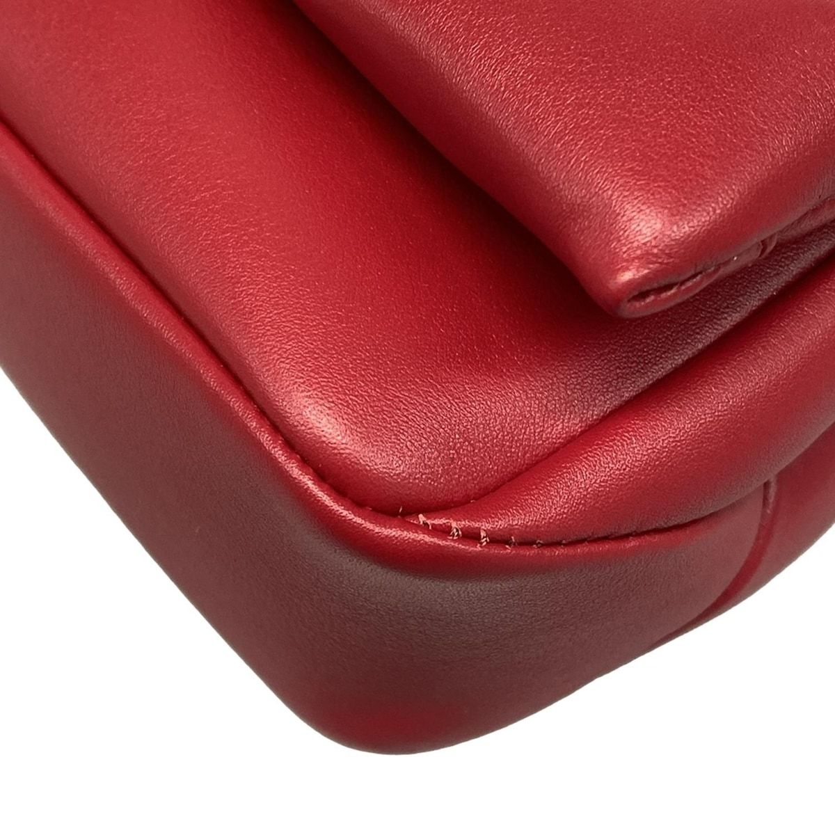 Bvlgari Handbag Excellent Condition Serpenti Forever Red Mini Bag/chain Handle